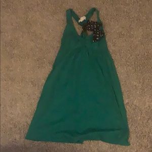 Green dress